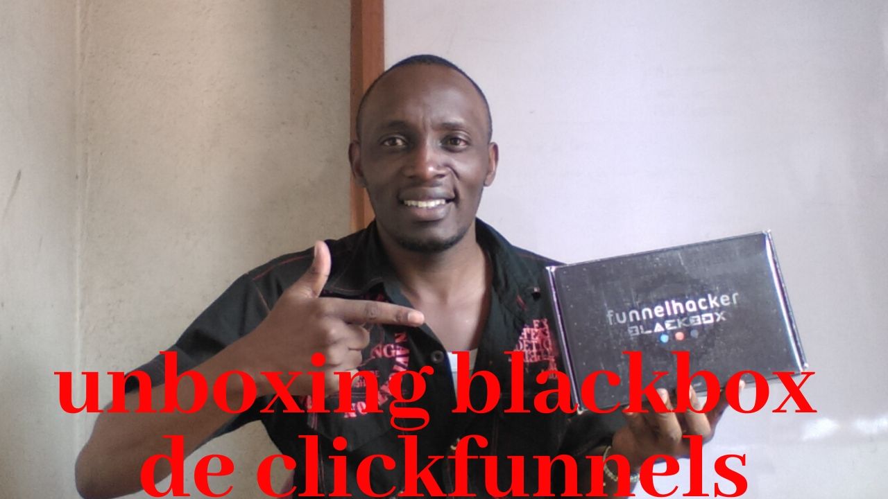 UNBOXING de la BLACKBOX CLICKFUNNELS de Russell Brunson